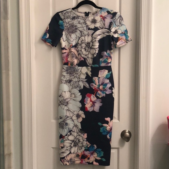 ASOS Dresses & Skirts - ASOS scuba floral midi dress